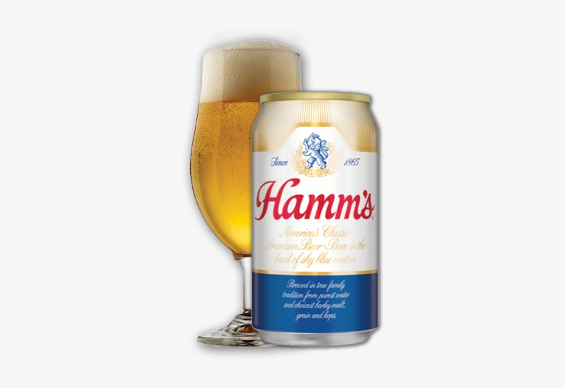 Hamm's Premium Beer 12 Oz Can, transparent png #1649982