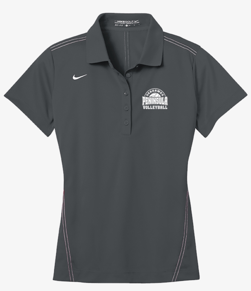 Peninsula Volleyball Nike Golf Ladies Dri-fit Sport - Polo Shirt, transparent png #1650007