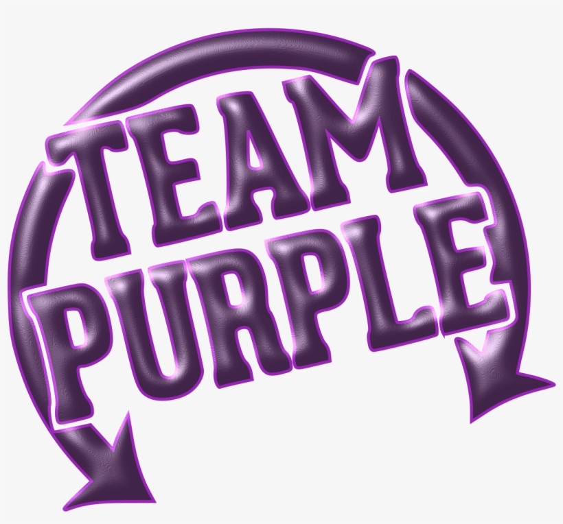 Team Purple Logo - Graphic Design, transparent png #1650042