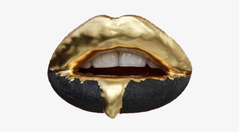 Sharon Faith Gilding - Pat Mcgrath Gold Pigment Lip, transparent png #1650117