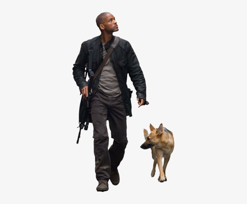 Share This Image - Will Smith I Am Legend Png, transparent png #1650354