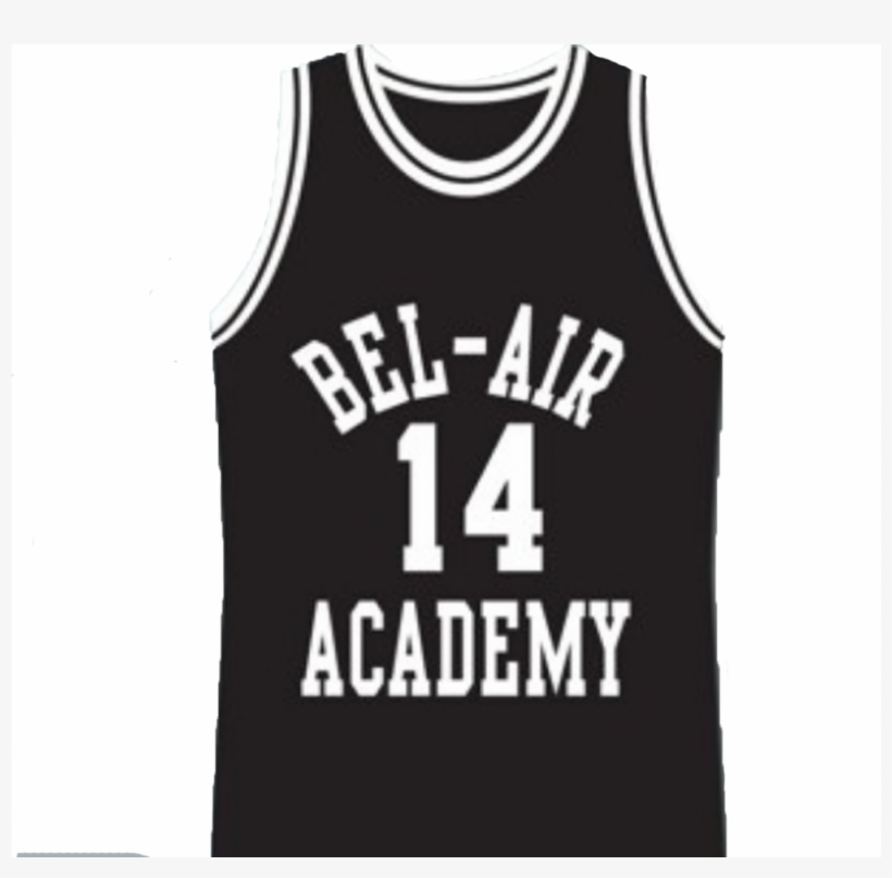 Will Smith - Bel Air Academy Basketball Jersey Black Or Red, transparent png #1650593