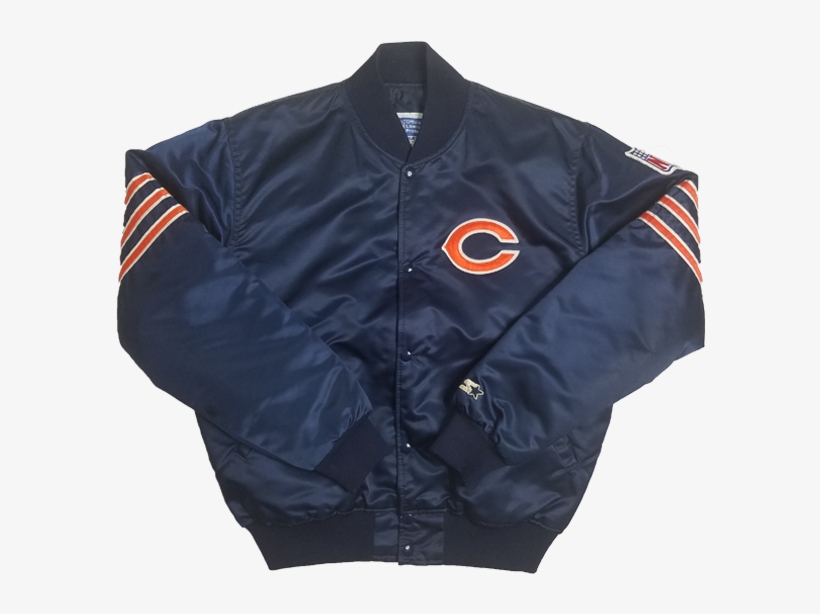 Home / Nfl / Chicago Bears Vintage Starter Jacket - Sweater, transparent png #1651046