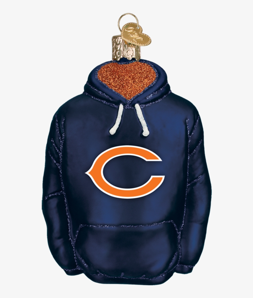 Chicago Bears Hoodie Ornament - Chicago Bears, transparent png #1651138