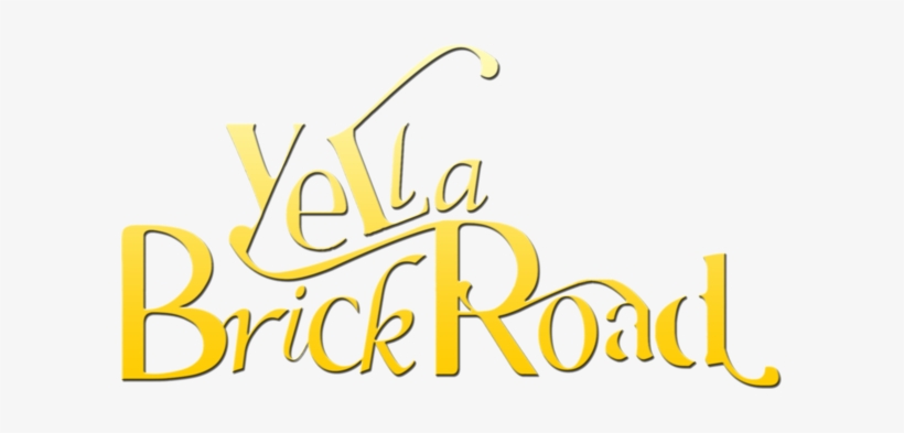 Yella Brick Road - Calligraphy, transparent png #1651430