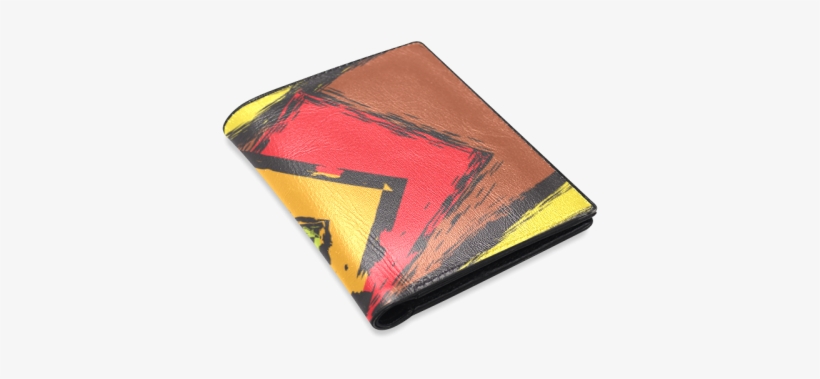 Yellow Brick Road Men's Leather Wallet - Triangle, transparent png #1651563