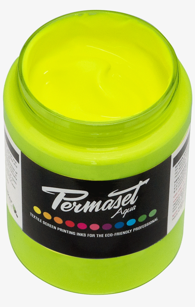 300ml Permaset Glow Yellow V2 Web - Permaset Aqua Screen Ink, transparent png #1651613