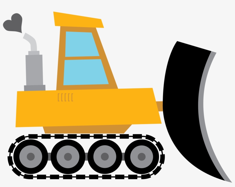 Bulldozer - Illustration - Bulldozer Illustration, transparent png #1651765