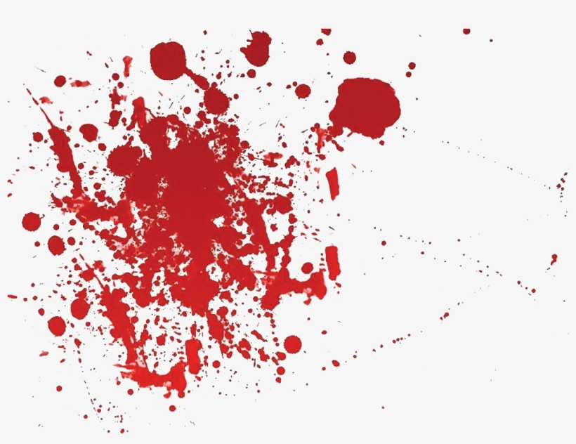 When The Yellow Brick Road Runs Out - Cartoon Blood Splatter, transparent png #1651839