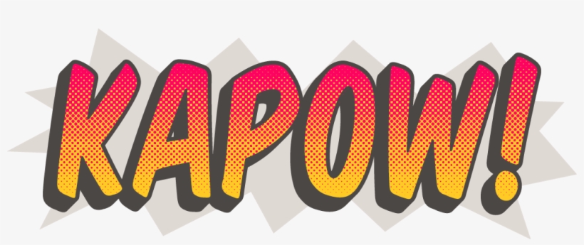 Kapow Logo Banner - Kapow Png, transparent png #1651883