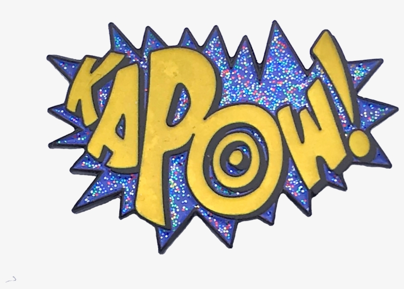 Kapow - Lapel Pin, transparent png #1651969