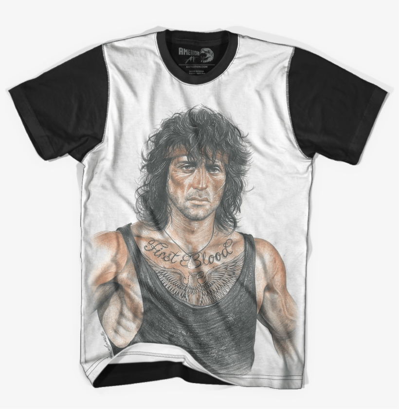 Inked - Rambo Inked - Rambo - Trump Neverending Story Shirt, transparent png #1652206