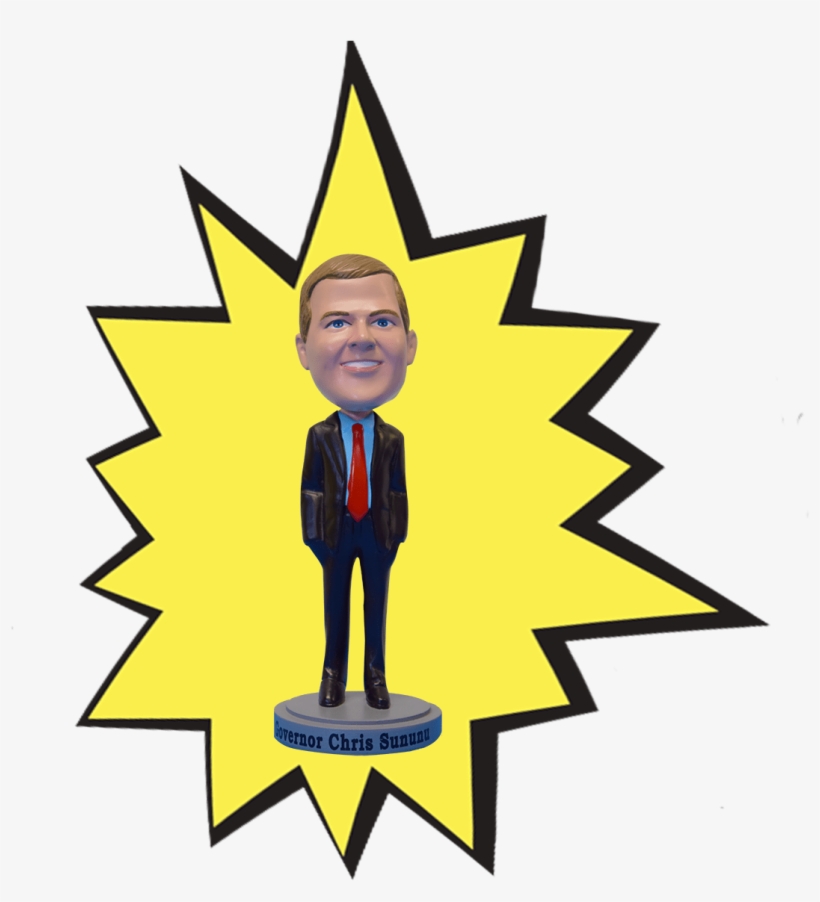 Bobblehead-kapow - Chris Sununu, transparent png #1652271