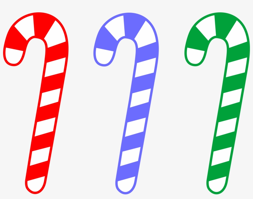 Free Candy Cane Border - Green Candy Cane Clipart, transparent png #1652497