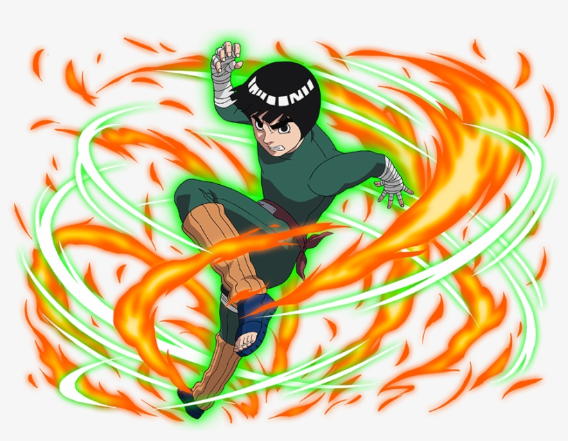 Rock Lee By Aikawaiichan - Rock Lee Ninja Blazing, transparent png #1653137