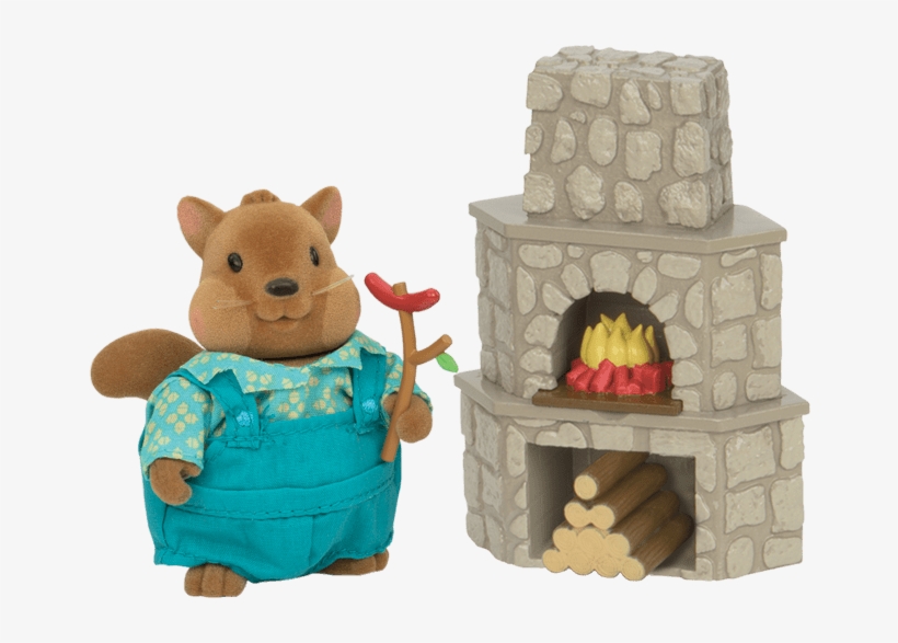 Patio Set & Outdoortm Fireplace - Lil Woodzeez Furniture Sets, transparent png #1653237