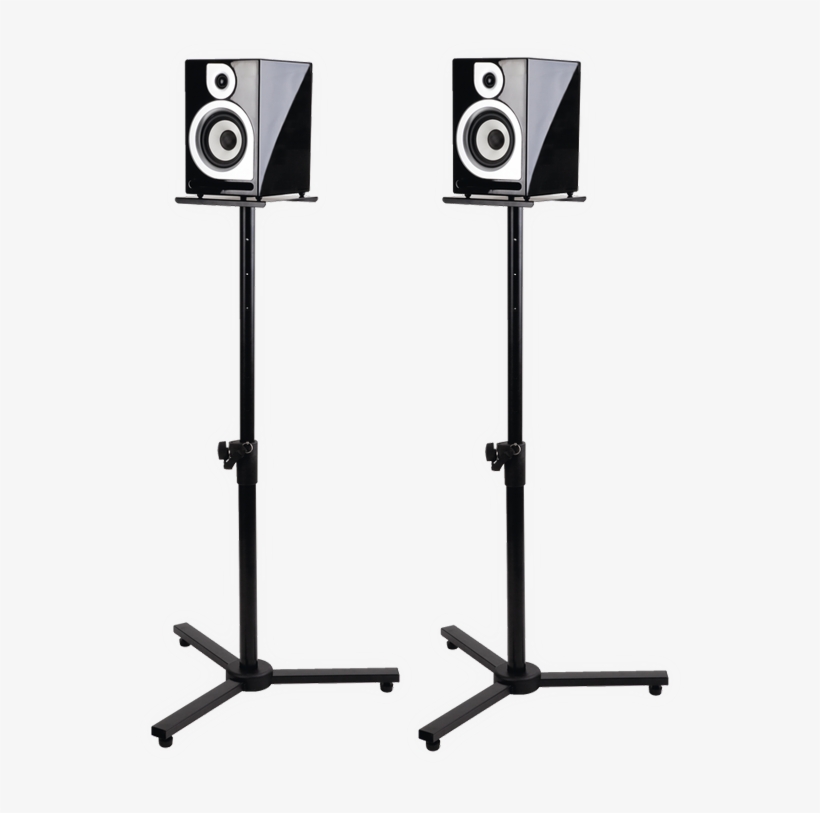 A Sturdy Speaker Stand With Aesthetically Pleasing - Reloop Smonitor Stand - Single, transparent png #1653324
