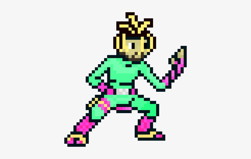 Yori As Rock Lee - Pixel Art, transparent png #1653328