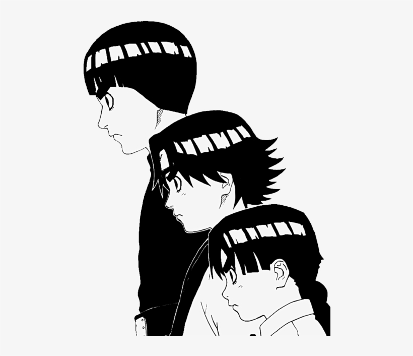 Please Pick Only One Column - Rock Lee Lockscreen, transparent png #1653364