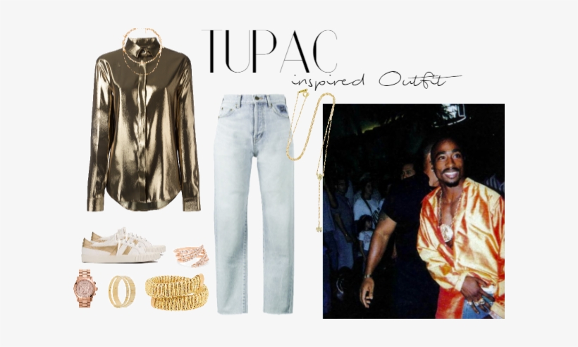 Tupac Shakur Inspired Outfit - 2pac In Las Vegas, transparent png #1653597