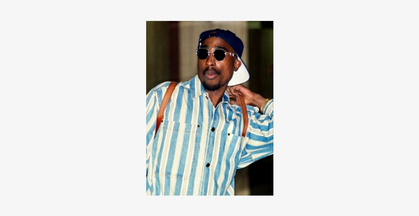 053111 News Celebrities Tupac Shakur - Jean Paul Gaultier Sunglasses Tupac, transparent png #1653831