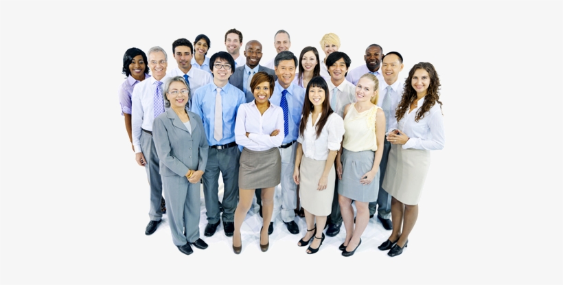 Crowd Of Office Workers - Crowd Of Workers Png, transparent png #1653932