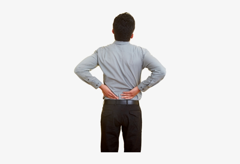 By Contacting - Back Of Man, transparent png #1653952