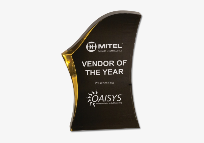 Acrylic Awards - 8" Black/gold Luminary Surge Acrylic Award - Brand, transparent png #1654092