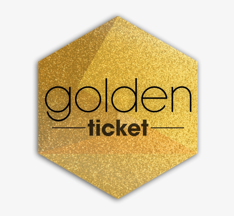 “first To Play” Ticket - Golden Ticket Png, transparent png #1654294