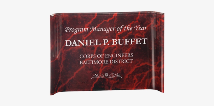 Crescent Acrylic Awards - Marble, transparent png #1654320