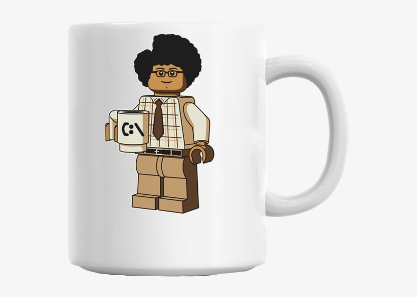 An Office Worker Figure Mug - Am A Giddy Goat! Canvas Print - Small By Powerpig, transparent png #1654399
