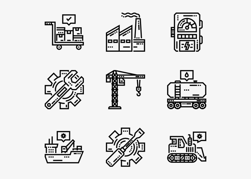 Industrial Process - Icon, transparent png #1654734