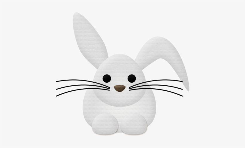 White Rabbit - Rabbit In Winter Clipart, transparent png #1655181