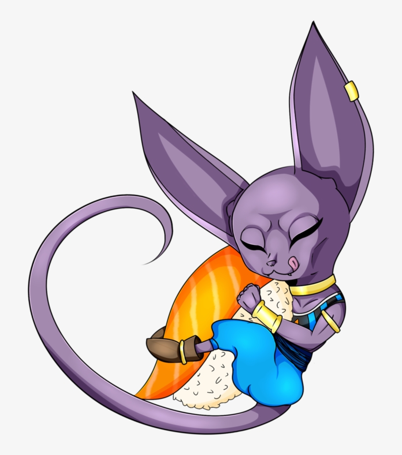 Chibi Beerus By Sachanart On Deviantart Clip Art Library - Dragon Ball Super Beerus Chibi, transparent png #1655587