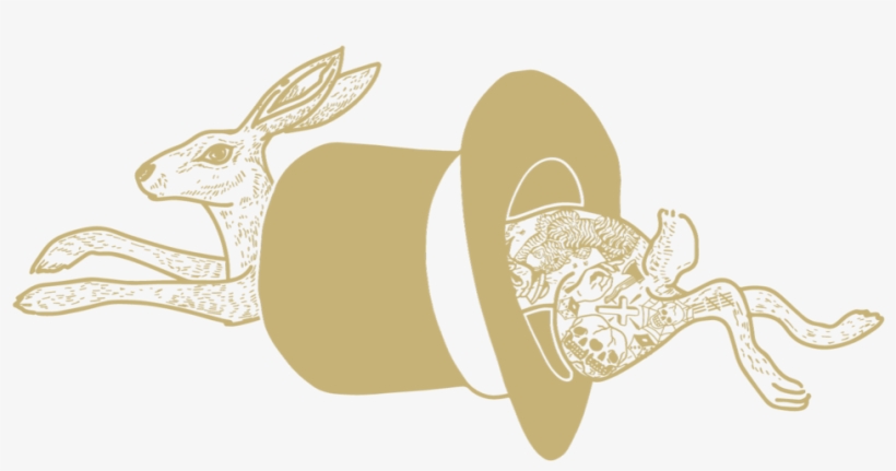 Wr Rabbit Gold Rotate, transparent png #1655616