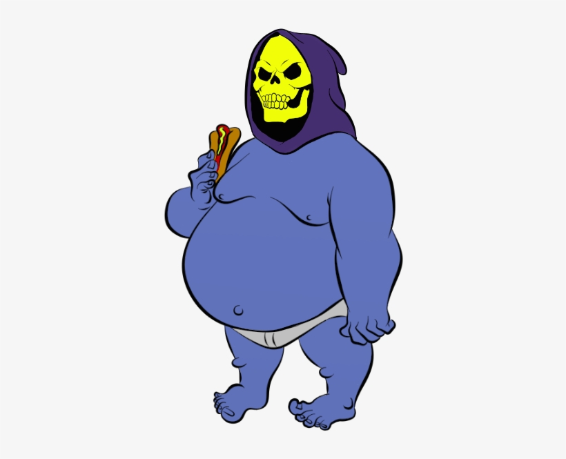 Clip Art Freeuse Download Fat By Mrgrieves He Man Pinterest - Skeletor He Man Png, transparent png #1656073