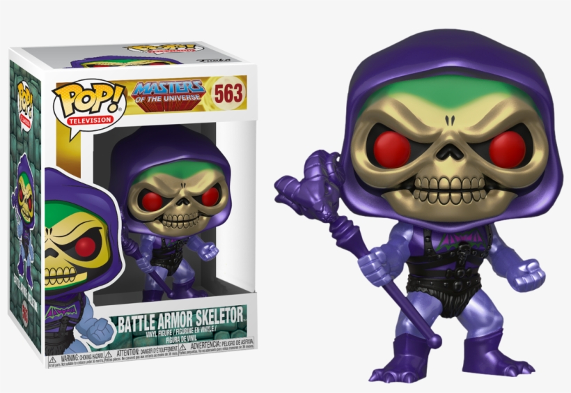 Masters - Funko Pop Battle Armor Skeletor, transparent png #1656149