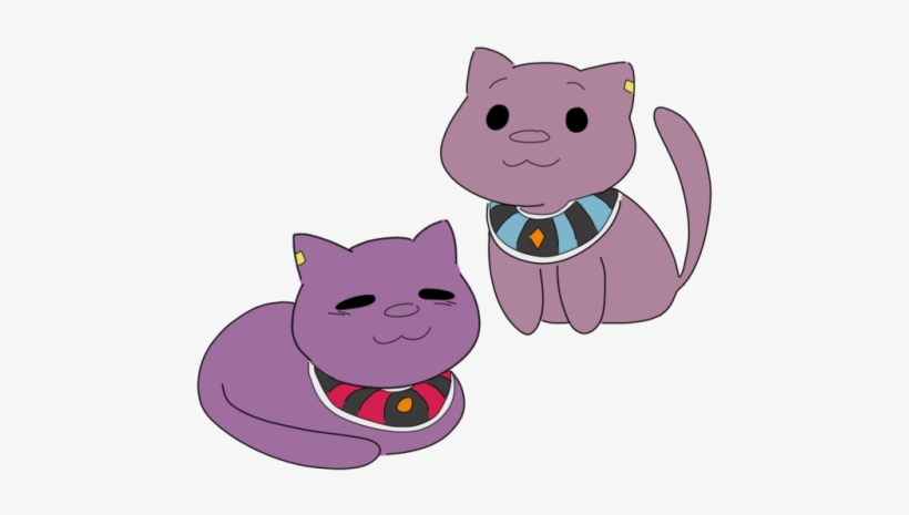 Guys I Thought Of The Worst Crossover - Beerus And Champa Cat, transparent png #1656241