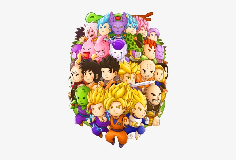 Preview Art - Dragon Ball Z Chibi, transparent png #1656266