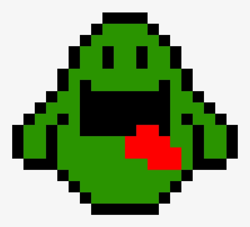 Slimer - Pixel Spinner, transparent png #1656600