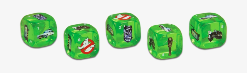 The Dice Have Been Transformed Into Iconic Imagery - Ghostbusters Yahtzee, transparent png #1656738