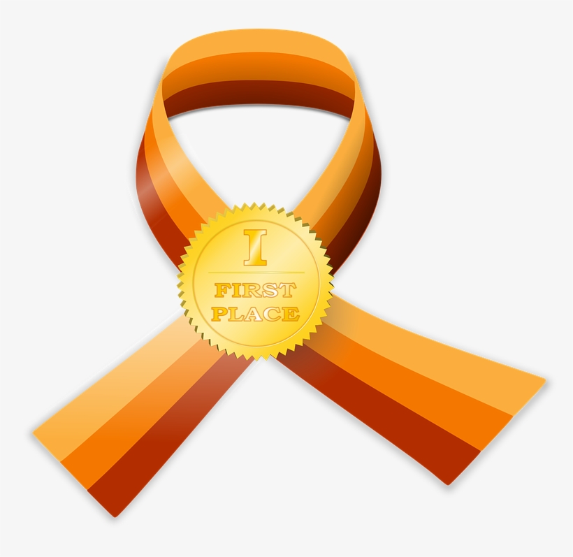 Award, Challenge, Chempion, First, Gold, Medal, Number - Awards Clip Art, transparent png #1657279