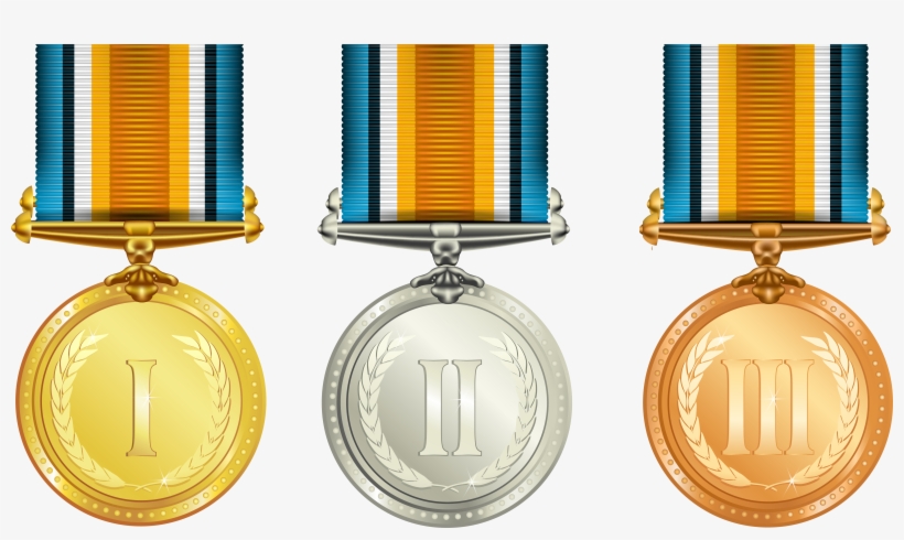Gold Silver And Bronze Medals Png Image - Medals And Trophies Png, transparent png #1657429