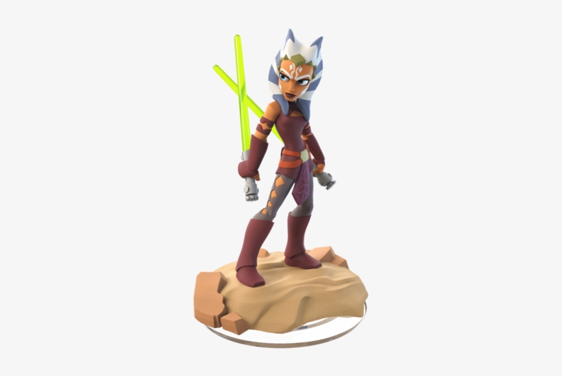 Ahsoka Tano Di Figurine - Disney Infinity 3.0 Edition: Star Wars Starter Pack, transparent png #1657474