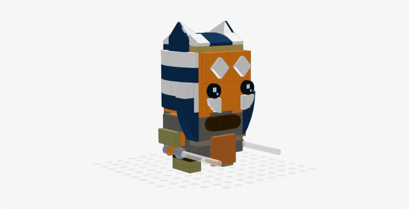 Ashoka Brickheadz - Illustration, transparent png #1657657
