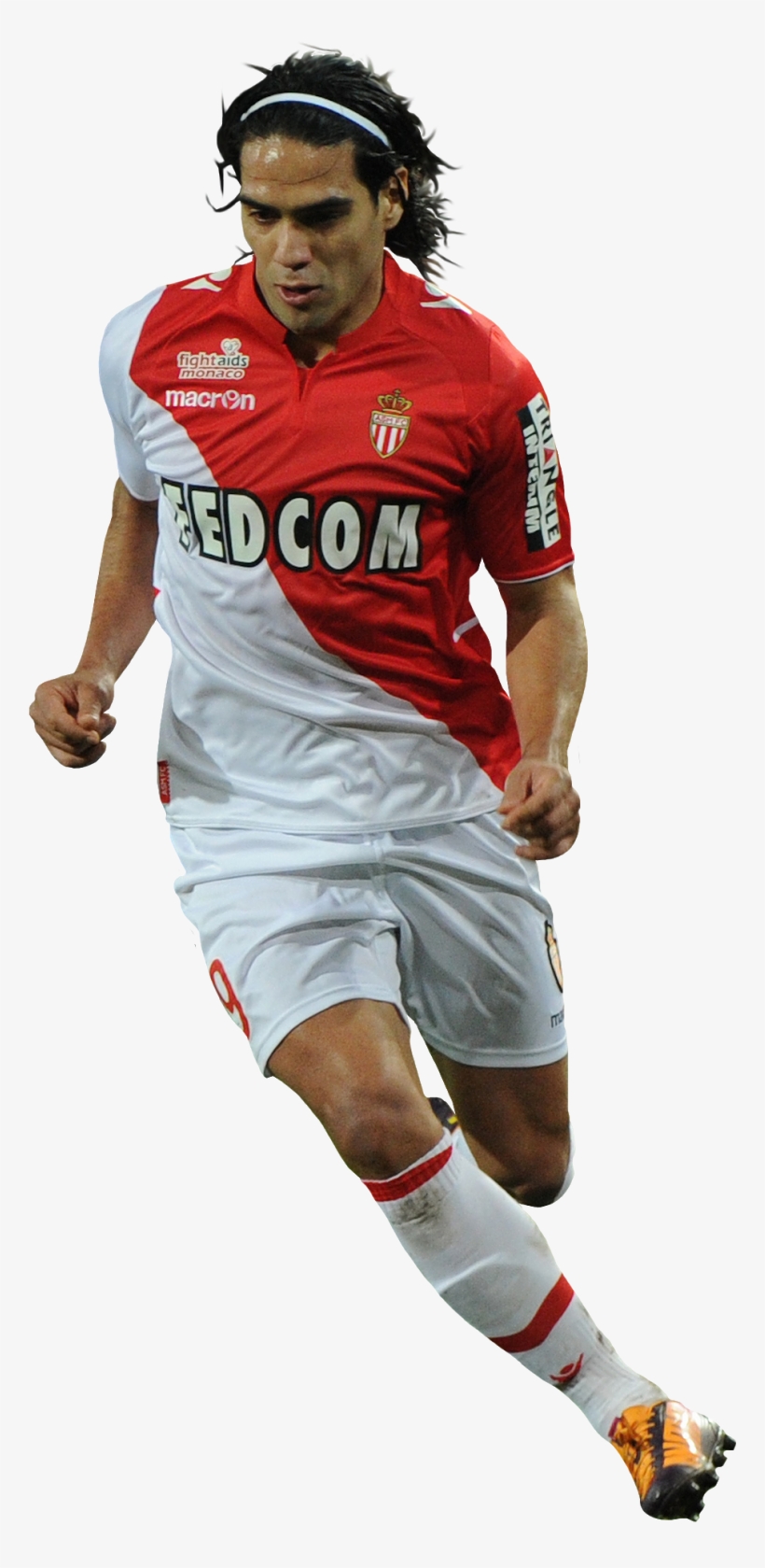 Radamel Falcao Render - Radamel Falcao 2017 Png, transparent png #1657845