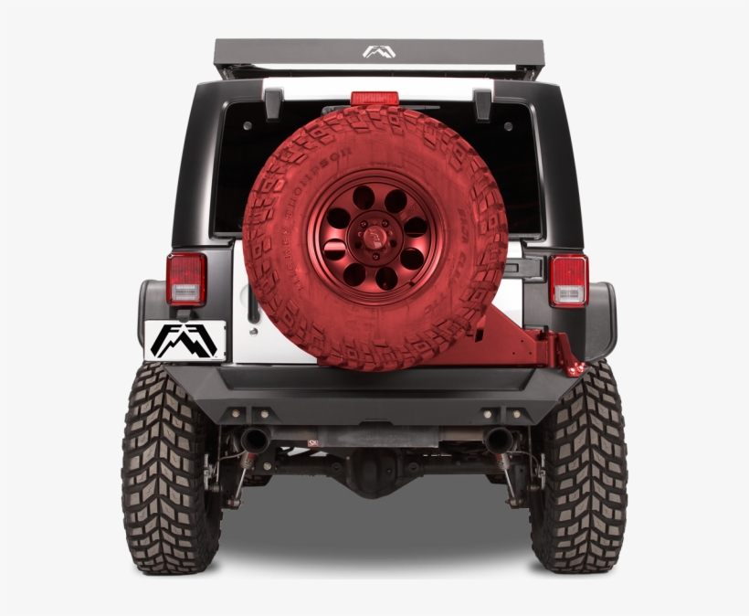 Jeep Wrangler Jk - Fab Fours Rear Bumper Jeep, transparent png #1657846