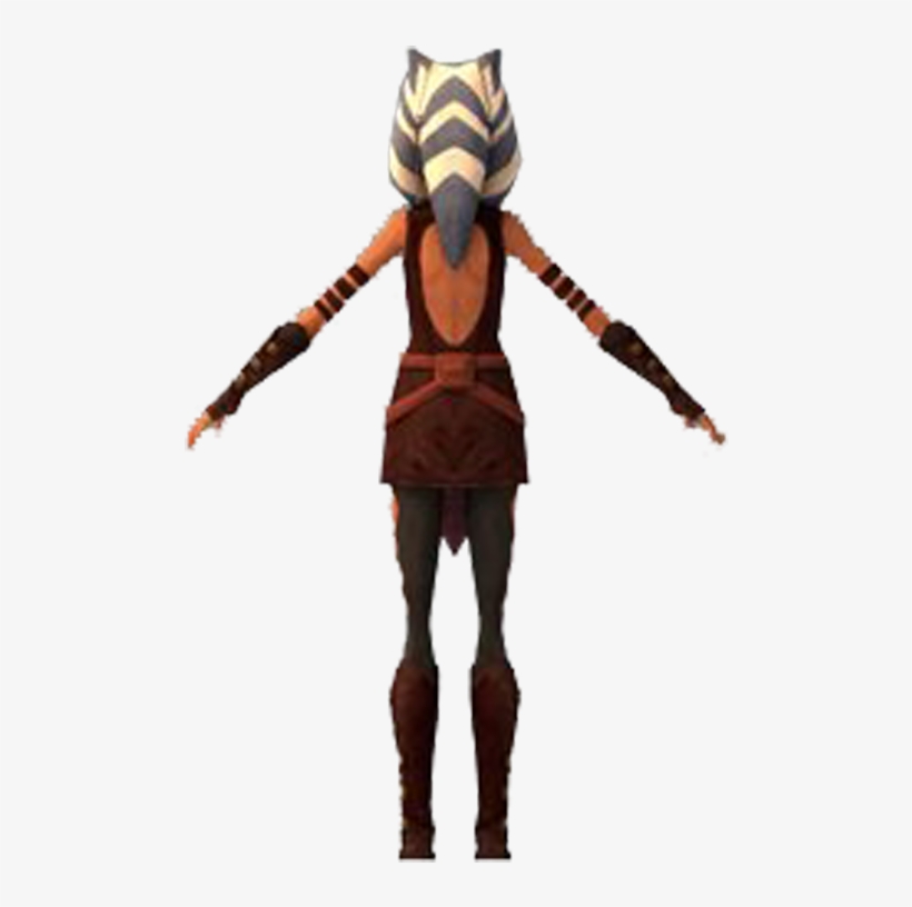 The Third/center Lekku Goes Down Ahsoka's Back - Halloween Costume, transparent png #1657899