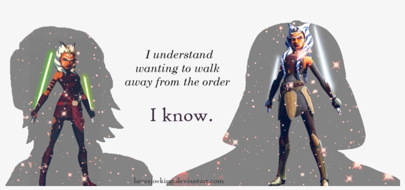 “ahsoka Tano Returns, But Anakin Has Gone - Understand More Than You Could Possibly Ever Know, transparent png #1657920
