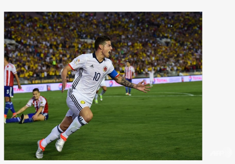 James Rodriguez Vs Paraguay, transparent png #1657940
